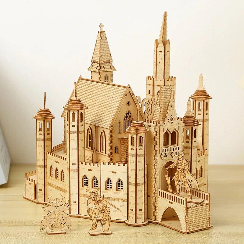 3D Wooden Puzzles - Rajbharti Crafts