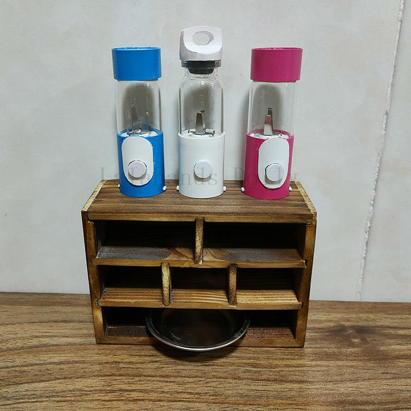 Real Working Dollhouse Miniature Juicer Miniature Blender Dollhouse Mixer Model Kitchen Décor Real Working Dollhouse Cooking Accessories - Rajbharti Crafts