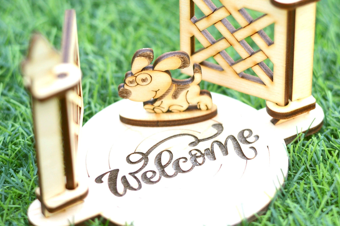 DIY Wooden Farm House Miniature With Horse Cart - Wooden Puzzles - Crafts Kit - Rajbharti Crafts