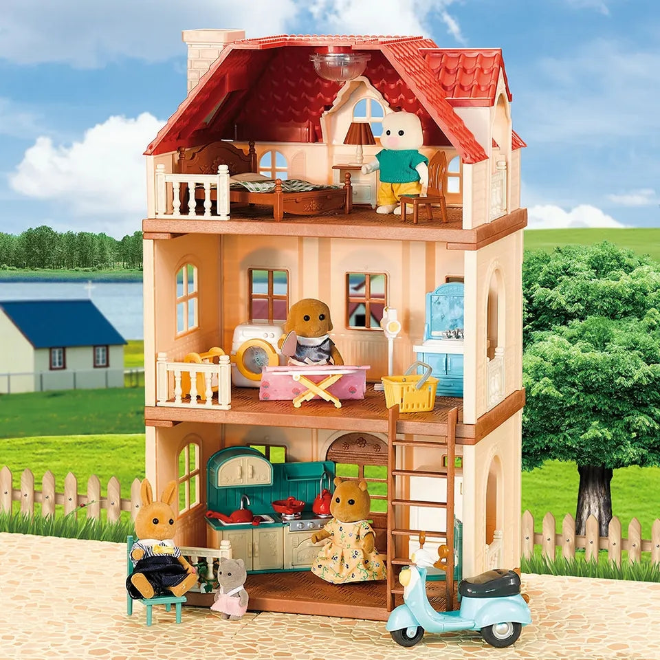 Sylvanian Families House Sylvanian Families Red Roof Cosy Cottage