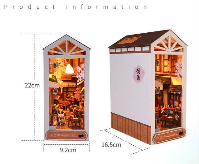 DIY Book Nook Kit - Japanese Grocery Shop Book Nook Japanese Alley - Rajbharti Crafts