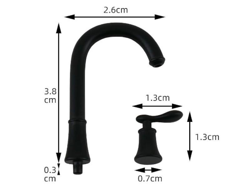 Miniature Sink - Miniature Wash Basin - Dollhouse Sink - Dollhouse Wash Basin - Mini Sinker - Tiny Kitchen Dolls House - Rajbharti Crafts