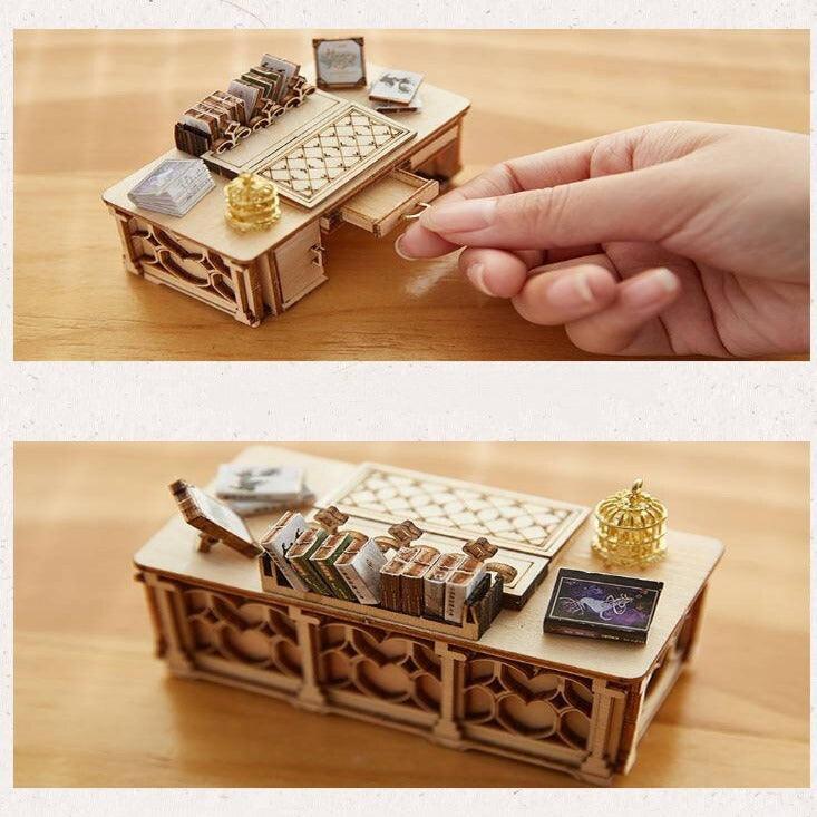 DIY Book Nook Dumbledore Office Book Nook Headmaster Office Book Nook Principal Office Booknook - Rajbharti Crafts