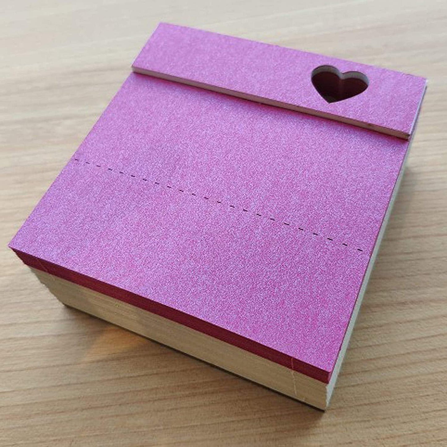 Proposal Ring 3D Note Pad - Creative Memo Pad - Omoshiroi Block - Romantic Gift - Engagement Ring - Gift For Love - Stationery Toys With LED - Rajbharti Crafts