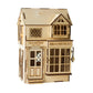 DIY Dollhouse Kit Wooden Miniature Diagon Alley Shops Broomstick Shop Miniature Magical World Miniatures - Rajbharti Crafts