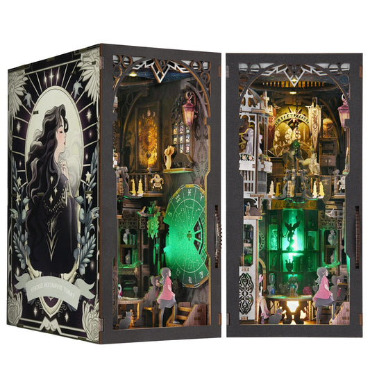 Tarot Divination Society Book Shelf Insert Kit DIY Book Nook Kits