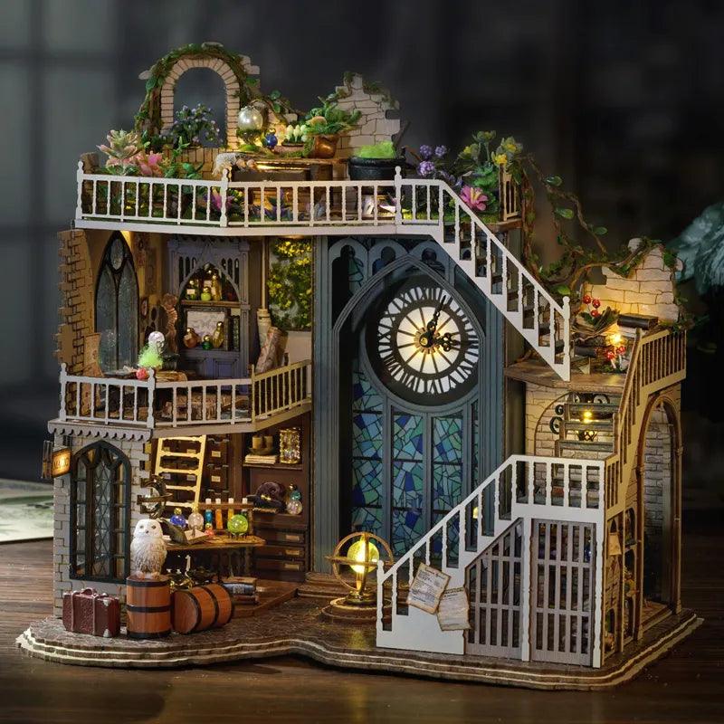 Haunted house best sale dollhouse kit