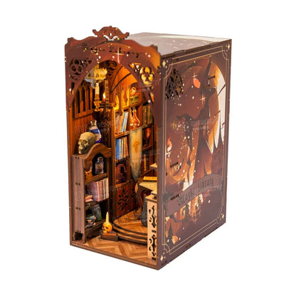 Magic Library Book Nook - DIY Book Nook Kits - Library Book Shelf Insert Book Shop Miniatures