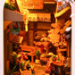 DIY Book Nook Kit - Japanese Grocery Shop Book Nook Japanese Alley - Rajbharti Crafts