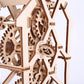 DIY Windmill Wooden Puzzle Kit - Mechanical Movement Windmill STEM Toy Kit - Windmill Miniature - DIY Wooden Puzzle Kit - Rajbharti Crafts
