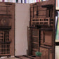 DIY Japanese Alley Book Nook - DIY Book Nook Kit - Book Shelf Insert - Book Scenery - Diorama - Bookcase Bookend with LED - Building Kit - Rajbharti Crafts