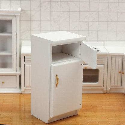 1:12 Scale Miniature Fridge - Miniature Refrigerator - Real Mini Kitchen Scene - Miniature Freezer - Dollhouse Refrigerator - Mini Freezer - Rajbharti Crafts